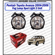Pentair Toyota Avanza 2004-2006 Fog Lamp Spot Light (Full Set) 2 Unit