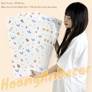 Bộ 50 Tấm Xốp Dán Tường Giả Đá Phủ Nhựa Pvc Kích Thước 60x30 cm Mặt Sau Có Sẵn Keo Dán Cho Tường Phẳ