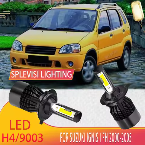 Don't Wait! Improve Your Safety with Quick Response LED Headlight 12v 60w For SUZUKI IGNIS I FH 2000