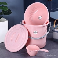 Plastic Bucket Household with Lid/Pail With Cover JLD7