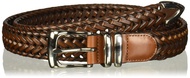 Men's Portfolio Braided Belt with Leather (Sizes 30-54 Inches)