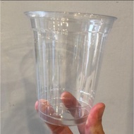 [50 cups] Plastic Cups Plastic Cups 12oz, 14oz, 16oz 22oz Flat
