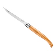Opinel 法國不銹鋼折刀 細長款Effile No15 OPI002608 15cm  橄欖木刀柄  1支