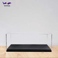 Simhoa Acrylic Display Case Crafts Countertop Collection Acrylic Case with Base for