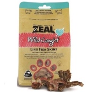 ZEAL DOG & CAT TREATS - Ling Fish Skin 125gr - DOG CAT Snack