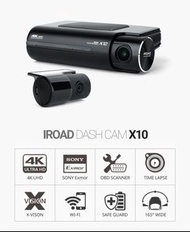 (年底限量優惠)IROAD X10前後車cam