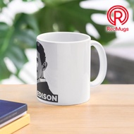 Mug Kopi Nikola Tesla (is a Boss) Classic Mug