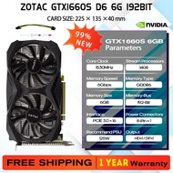 Original 99%New ZOTAC GeForce GTX 1660 SUPER DDR6 6G 192BIT nvidia Graphics Card Double Fan Game GPU USED