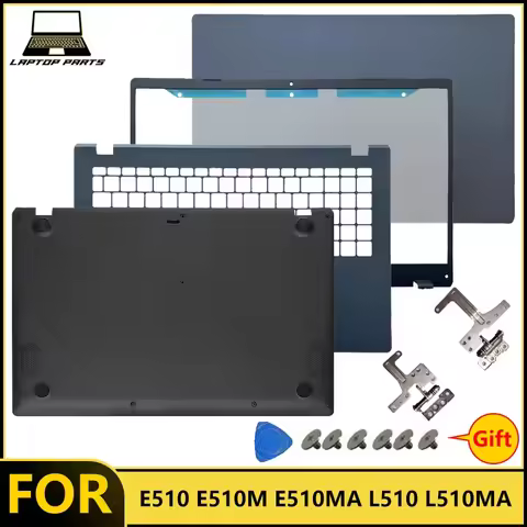 NEW For E510 E510M E510MA L510 L510MA Laptop LCD Back Cover Front Bezel Palmrest Bottom Case replace