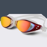 [Week Deal] Swimming goggles Myopia Men and women AntiFog professional Waterproof silicone arena Poo