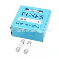 Free Shipping5*20Ceramic Fuse Tube 6×30 Quick break F 0./1A/2A/3A//8A/10A/1