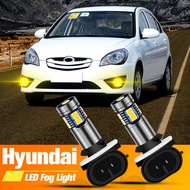 2x LED Fog Light Blub 881 H27W Lamp Canbus No Error For Hyundai Accent Elantra Getz i10 i20 i30 ix20