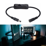 Lidu11 5 5mm x 2 5mm DC Extension Cable 5 5mmx2 1mm Male to Female Connector Adapter Wire for Projec