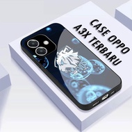 NEWEST OPPO A3X Motif Glass Softcase - Cellphone Case - Cellphone Casing - NEWEST OPPO Case - OPPO A