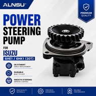 Isuzu 6HE1/6HK1 (30T) Power Steering Pump Assembly ALNSU 1-19500-433-0