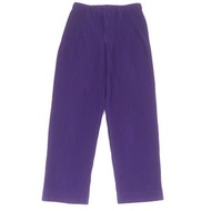 成色極佳的HOMME PLISSE ISSEY MIYAKE MIYAKE 20AW HP03JF215 褶襉褲，紫色，2 碼。正品，男士推薦。