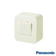 Panasonic Double Series Switch 2G Outbow WSJ3900 WSJ 3900 Alphacube