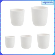 [MEGIDEALMY] 99% Al2O3 Alumina Cylindrical Lab Crucible Melting Pot Container 200ml