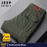 JEEP SPIRIT Men's casual workwear denim pants