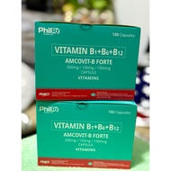 AMCOVIT-FORTE CAPSULE (B-complex) 100’s Vitamin B Complex Vitamin B Vitamin