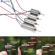 [bestshe] DC3.7V 40000-50000rpm 612 614 716 Hollow Cup Motor Coreless Motor for RC HM