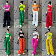 UNI Q XICH SHIRT Set for Zumba, Gym, Yoga, Aerobic, women's fitness.