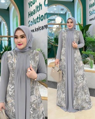 Gamis Dress Wanita Inara Dress by Irna