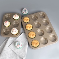 Mini Donut Mold Non-Stick Square Donut Muffin Baking Pan 12 Holes Doughnut Baking Molder DIY Dessert