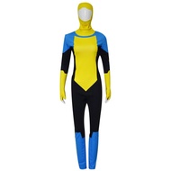 NEW Anime Cartoon Invincible Mark Grayson Cosplay Men Costume Male Superhero Omni-man Atom Eve Man H