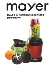 MAYER 1L NUTRIBLEND BLENDER (MMNB1000)