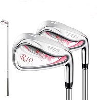 Lady Golf Iron - #7 CNC Face with Carbon Shaft/Steel Shaft Golf Club Iron for Right Handed Female Go