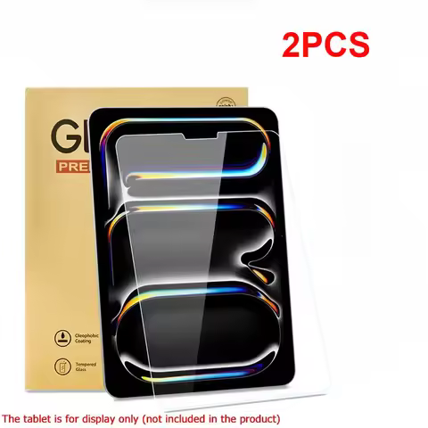 2pcs Tempered Glass Screen Protector For iPad Pro 11 2024 Pro 9.7 10.5 7th 8th 9th 10.2 10th 11th 20