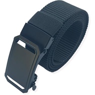 Ratchet Web Mens Belt,Nylon Casual Click Belt with Automatic Slide Buckle,Adjustable Trim to Fit,120