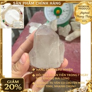 Original rough white quartz stone for home decoration, energy purification, 6cm high, weighs 110gram