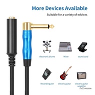 fol 1 4 Male to 6 35mm Connectors Quarter inches to 6 35mm Sound Adapter Cable for Microphones
