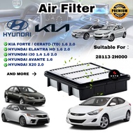 Air Filter Kia Forte 1.6/2.0 Cerato Elantra HD ('06~'11) 2.0 Hyindai i30 1.4/1.6/2.0 ('07~'11) Avant