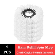 Package Of Floor Mop Refill Spin Mop Round Refill Microfiber Super Pell Spin Mop Magic Floor Mop Spin Mop Replacement Fabric