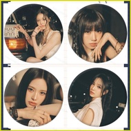 B4 Izna JEEMIN Album SIGN Tinplate Badge Small Round Mirror Keychain Pendant JIYOON Accessories 4B
