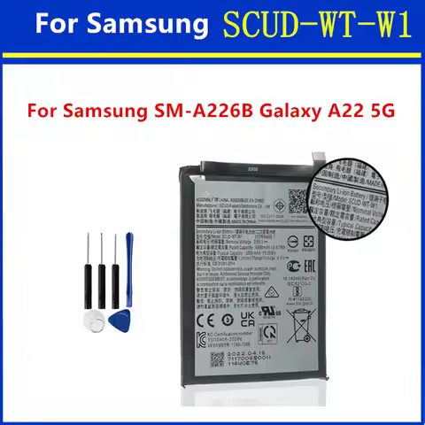 5000mAh Battery SCUD-WT-W1 WT-S-W1 For Samsung Galaxy A14 4G / A22 5G / A04E / A14 5G / A146P / A145