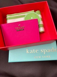 ［全新］Kate Spade 卡片夾/名片夾（桃紅色）