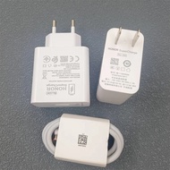 Original Honor Magic 7 6 Lite 66W EU/US SuperCharge Fast Charger 6A USB Type C Cable For Honor 80 90