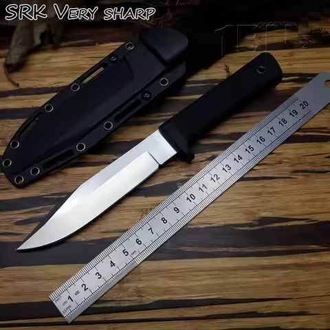 LCM66 hunting straight knife tactical knifeFixed Knives Cold srk Camping knife outdoor Survival Outd