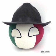 Italyball Itaball Polandball Plush Doll The Republic Of Italy Countryball ITA Country Ball Stuffed P