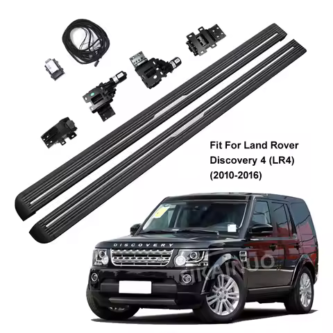 Electric Side Steps Deployable Automatic Power Running Boards Retractable Thresholds For Land Rover 
