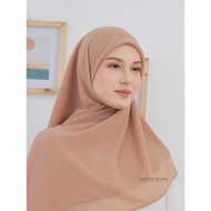 Amnion HIjab | Instant rectangle | Premium 2-layer babydoll ceruty | AFIQA cool soft anti-stuffy