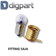 E10 10mm flashlight bulb holder fitting Flashlight Socket Flashlight Bulb Fitting