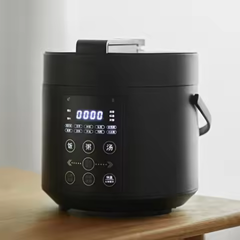 750W 2L Electric Rice Cooker Ceramic Glaze Pot 24H Pressure Cooker Multifunctional Automatic Rice Co