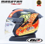 HELM G2 OPTIMAX paket ganteng spoiler helm centro g2