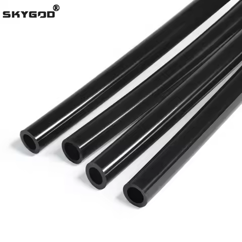 1/3/5/10M Silicone Tube Food Grade Rubber Hose Black Flexible Aquarium Air Irrigation Pipes Water Co