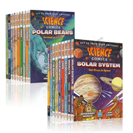 25 Books/Set English Science Comics Plants Animals Enlightenment Primary School Children Storybook Picture Novel